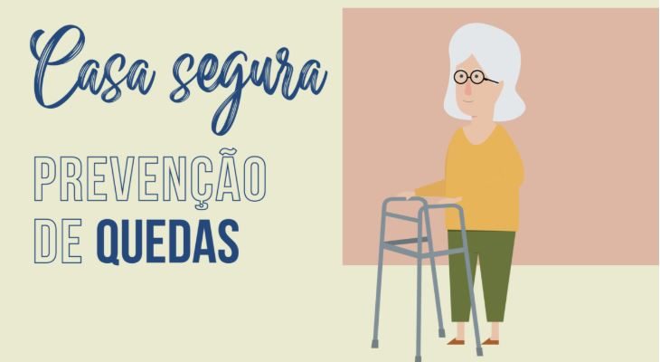 casa segura para promover a prevenção de quedas em idosos