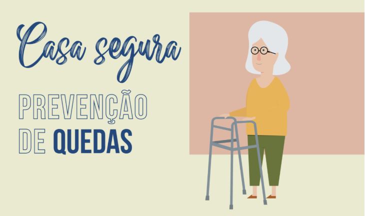 casa segura para promover a prevenção de quedas em idosos